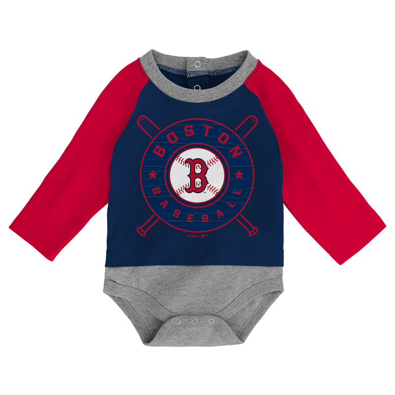 Red Sox Baseball Baby Outfit – babyfans