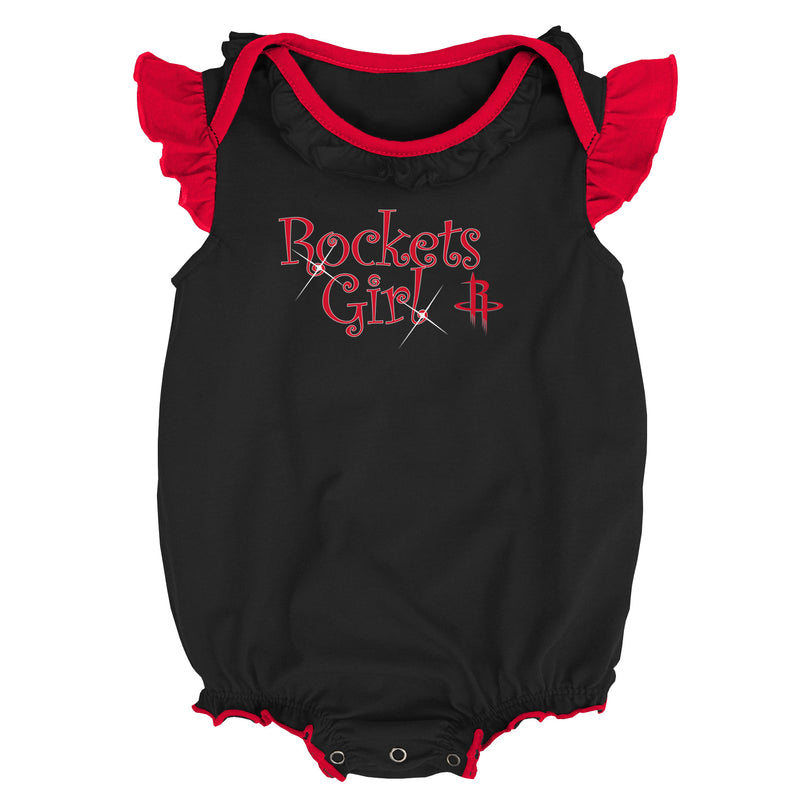 Rockets Baby Girl Duo Bodysuit Set