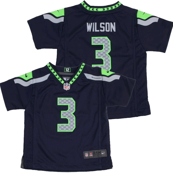 Russell Wilson Kids Seahawks Jersey (Size_2T-4T) – babyfans