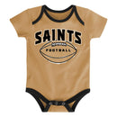 Saints Little Kicker Bodysuit 3-Pack