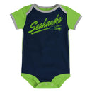 Seahawks Newborn Legacy Bodysuits 2-Pack