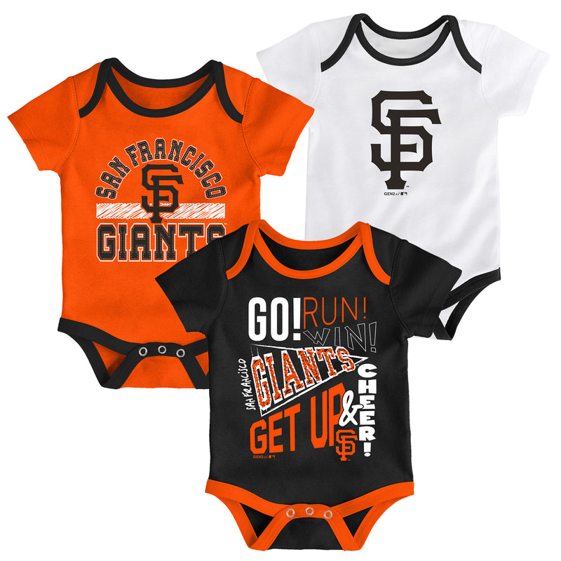 Giants Get Up and Cheer 3 Pack