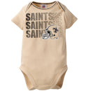 Saints Baby 3 Pack Short Sleeve Onesies