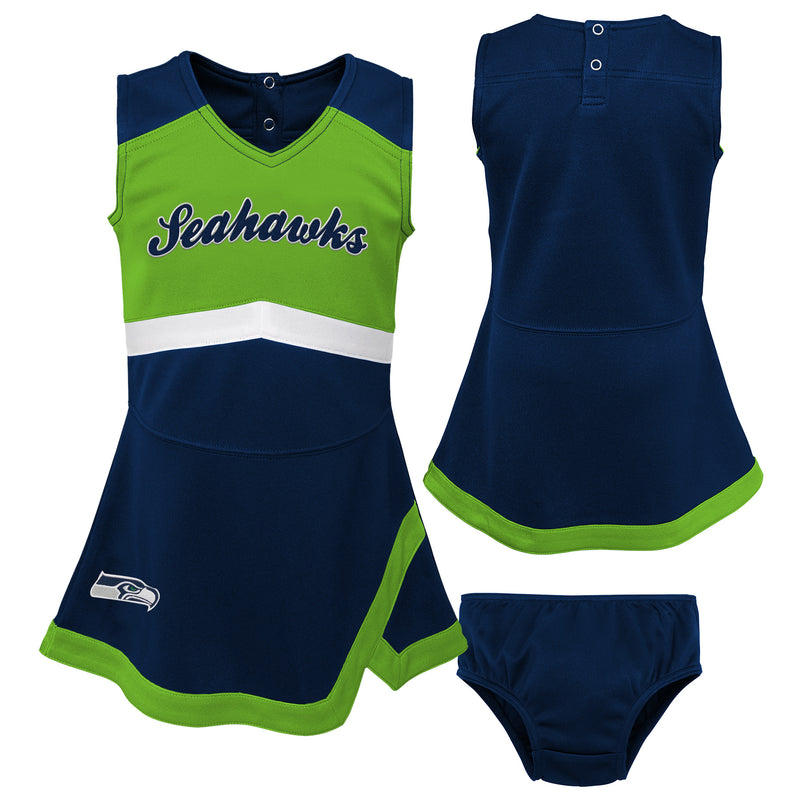 Seattle Seahawks Infant Cheerleader Dress