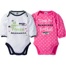 Seahawks Baby Princess Bodysuit Set