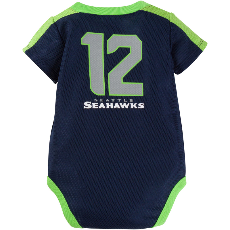 Seahawks Baby Jersey Onesie