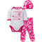 Steelers Baby Girl 3 Piece Outfit