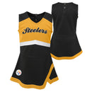 Pittsburgh Steelers Toddler Cheerleader Outfit