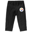 Steelers Long Sleeve Bodysuit and Pants