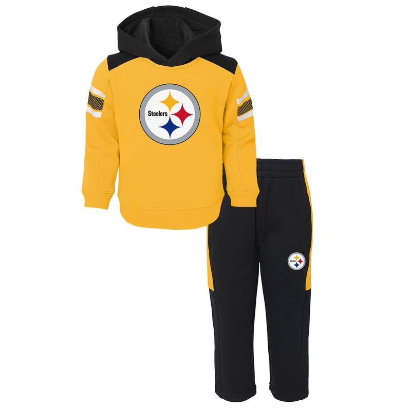 Steelers Infant Hooded Fleece Lined Set