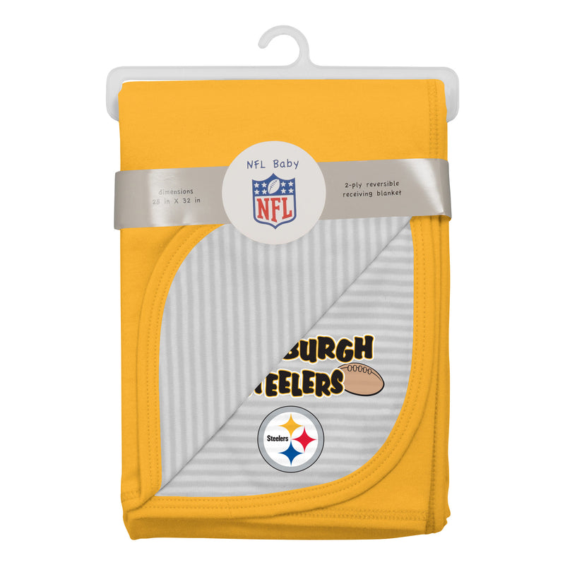 Steelers Newborn Baby Blanket