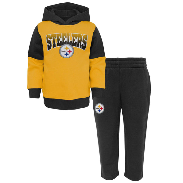 NFL Team Player Steelers Bodysuit - Black/Yellow