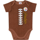 Steelers Baby Fan Football Bodysuit