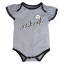Steelers Infant Girl Body Suits (3-Pack)