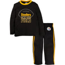Steelers Long Sleeve Shirt and Pants Set (12M-4T)