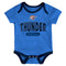 Thunder Future Baller 3-Pack Bodysuit Set