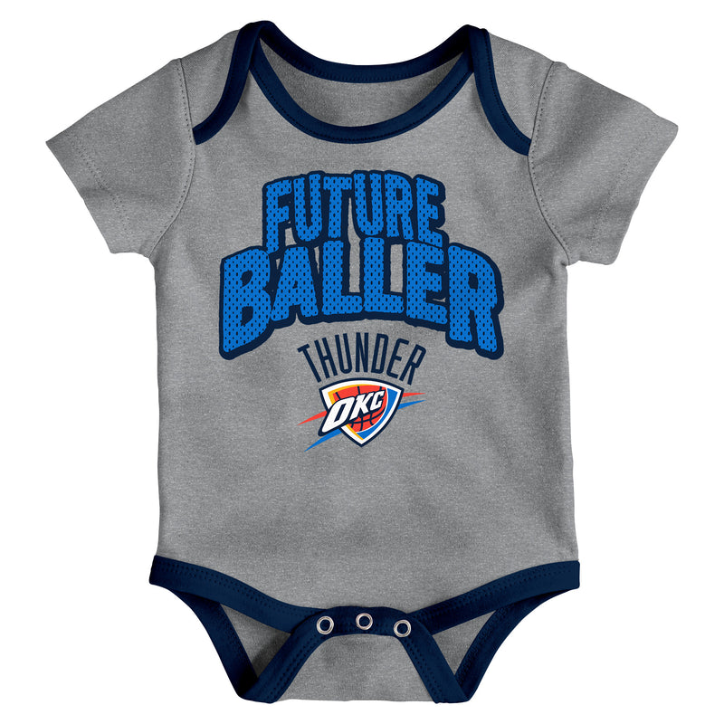 Thunder Future Baller 3-Pack Bodysuit Set