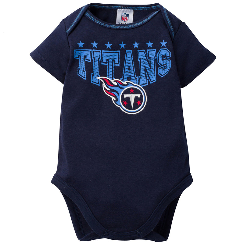 Titans Baby 3 Pack Short Sleeve Onesies