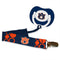 Auburn Tigers Pacifier with Clip