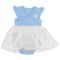 UNC Baby Girl Tutu Bodysuit Dress
