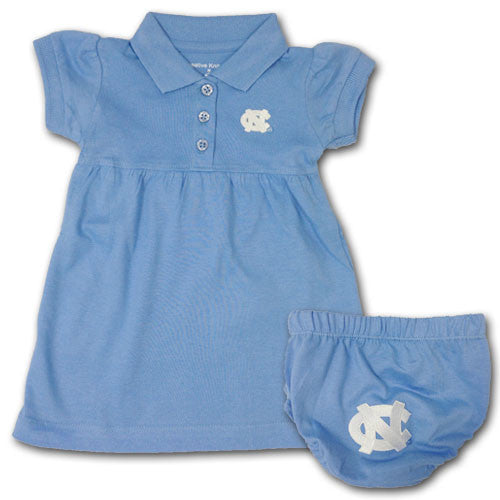 UNC Polo Dress with Embroidered Bloomers