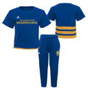 Golden State Warriors Infant/Toddler Short Sleeve Shirt and Pants Outfit