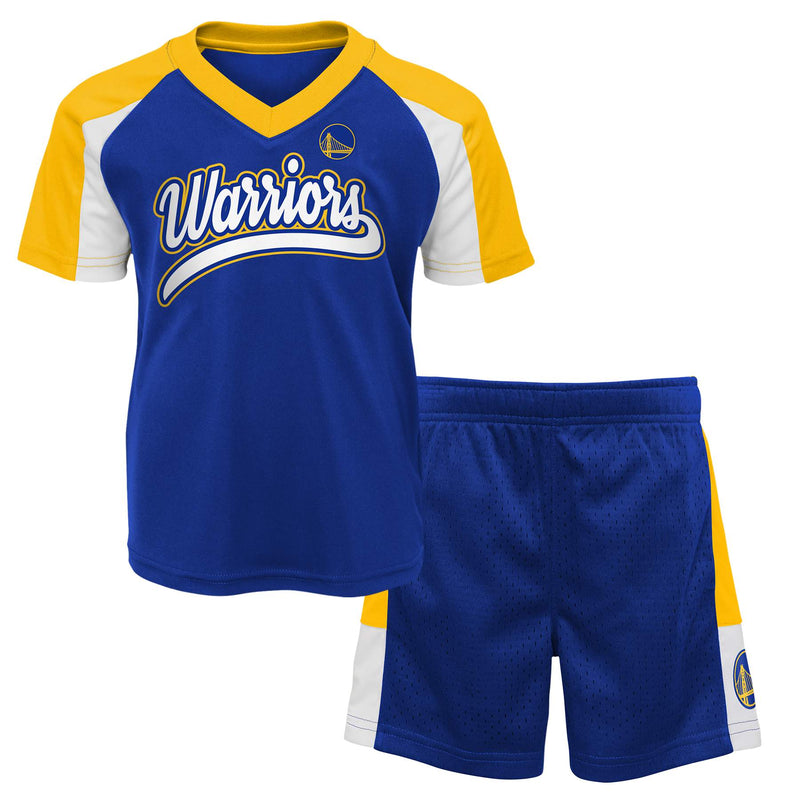 Warriors Basketball Shirt and Shorts Set