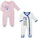 Warriors Girl Pink Infant Gameday Coveralls