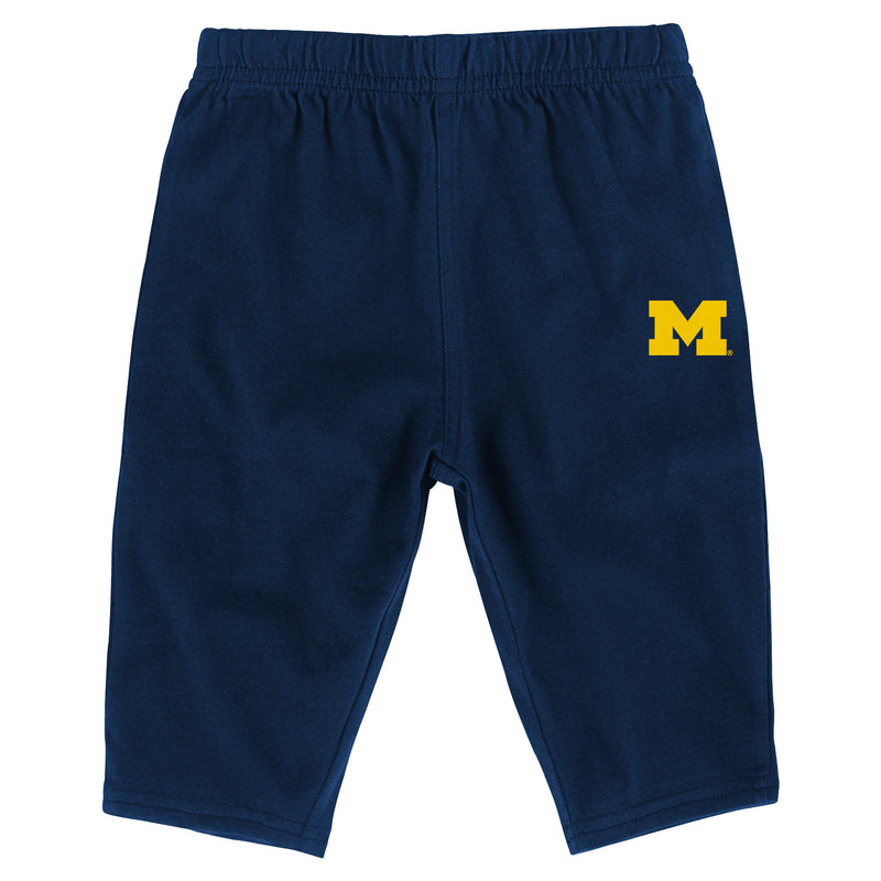 Michigan Long Sleeve Creeper & Pants Outfit