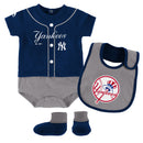 Yankees Baby Ball Player Creeper Bib