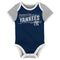 Yankees Baby Fan Team Spirit Bodysuits