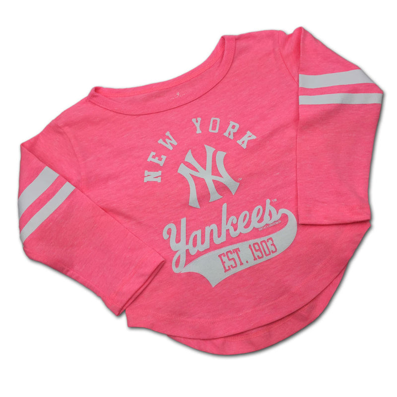 Yankees Pink Kid's Classic Tee