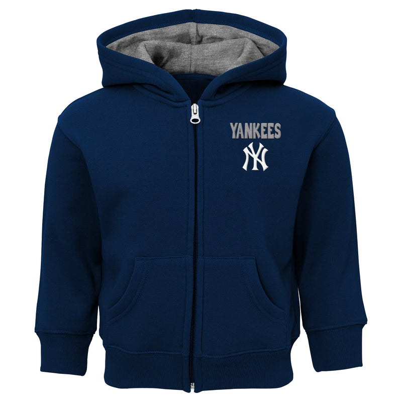 Yankees Zip Up Hooded Sweatshirt