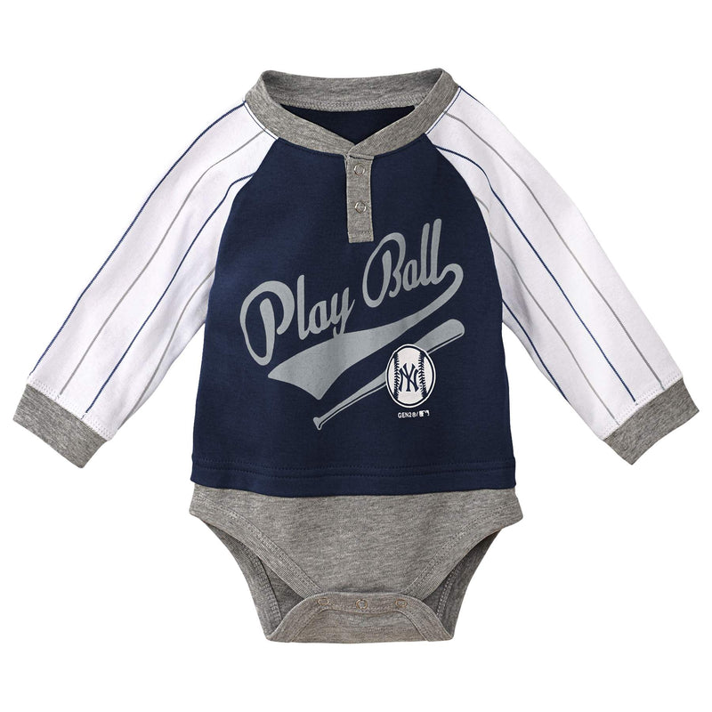 Yankees Baseball Baby Outfit