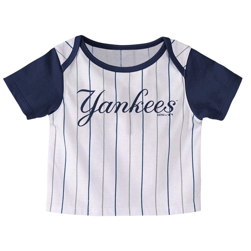 Yankees Batter Up Tee and Diaper Cover