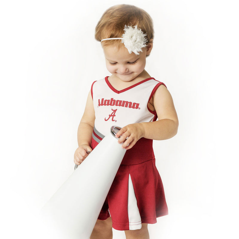 Alabama Pom Pom Infant Cheerleader Dress