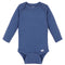 Boys Royal Blue Classic Long Sleeve Onesies® Brand Bodysuit