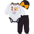 I Love the Steelers Baby Girl Outfit