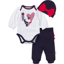 I Love the Texans Baby Girl Outfit