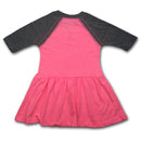 Yankees Toddler Pink Baseball Shirt Dress (Size 2T Only)