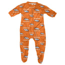 Baby Broncos Logo Covered PJ's