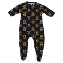 Bruins Baby Zip Up Pajamas