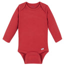 Red Classic Long Sleeve Onesies® Brand Bodysuit