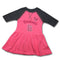 Cardinals Toddler Pink Baseball Shirt Dress