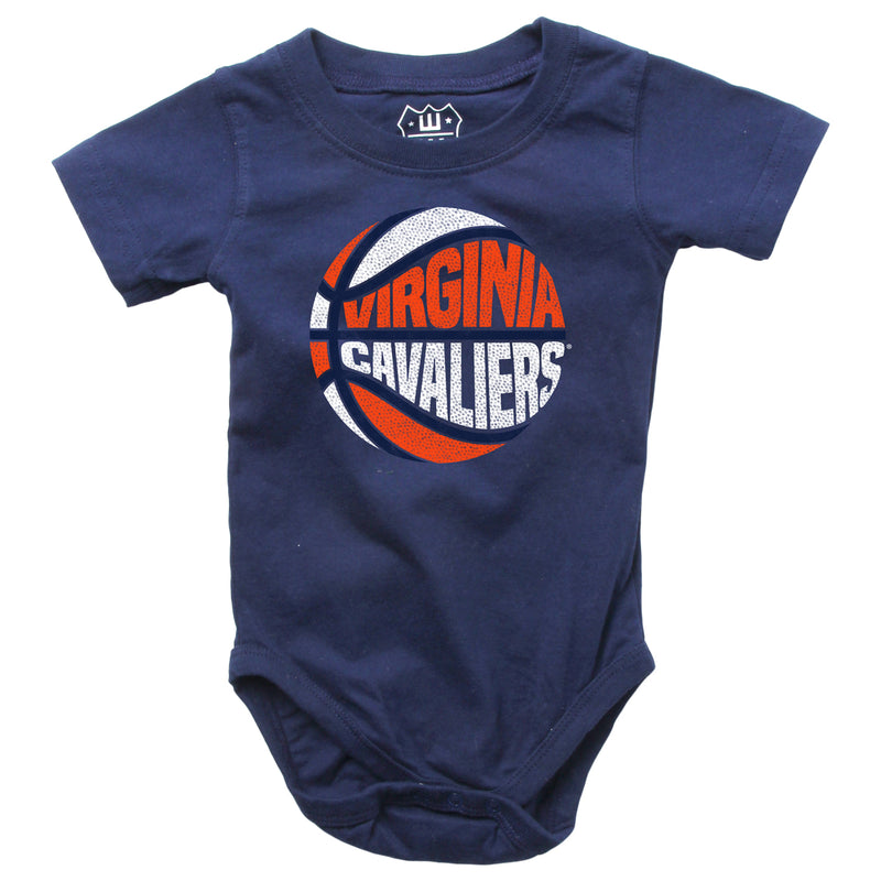 Virginia Cavaliers Basketball Baby Bodysuit