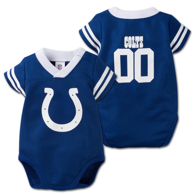 Baby Colts Football Jersey Onesie