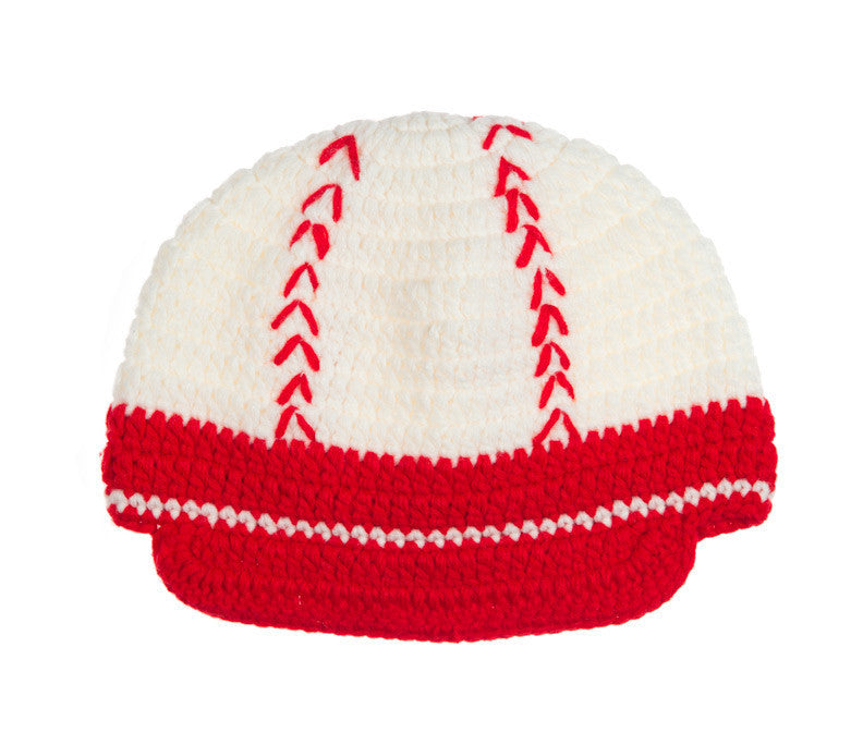 Crochet Baseball Beanie