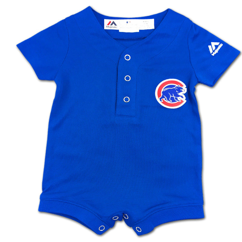 Cubs Baby Genuine Jersey Romper