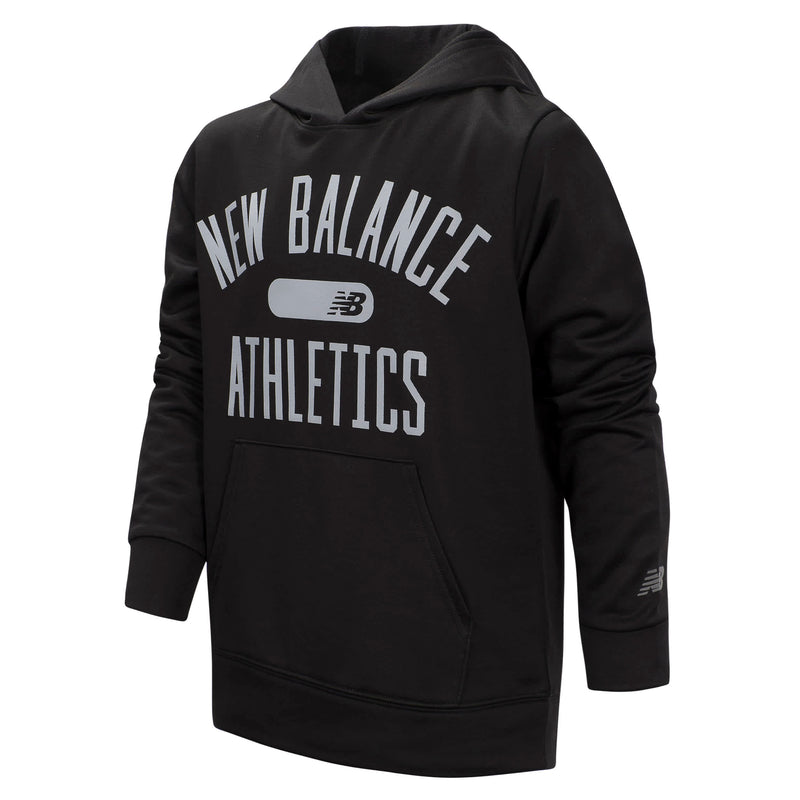 New Balance Boys Black Graphic Hoodie