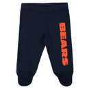 Bears Baby Boys 3-Piece Bodysuit, Pant, and Cap Set